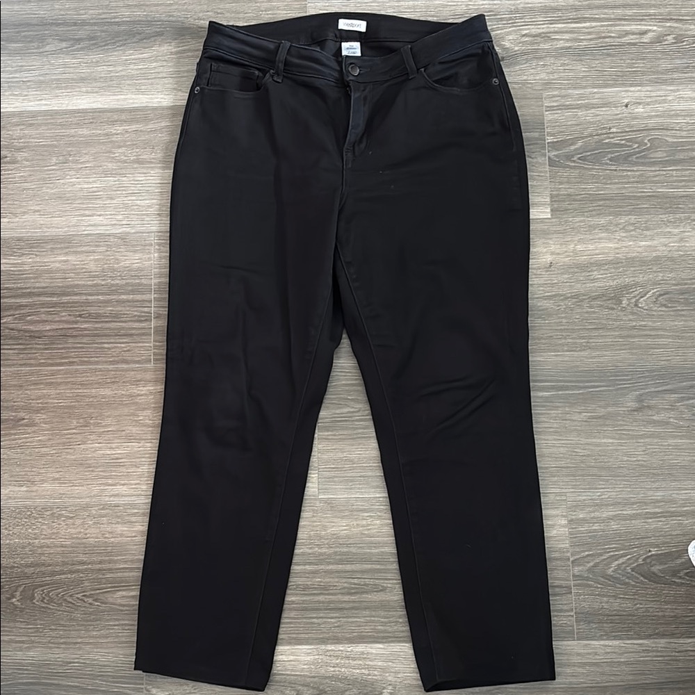 Westport Straight Leg Black Jeans